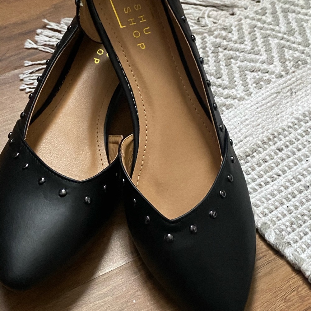 Fancy Black Ballet flats 🥿 🩰